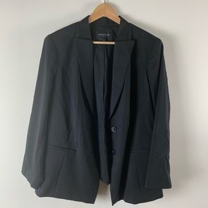 Lafayette 148 New York 2-button Wool Blend Blazer